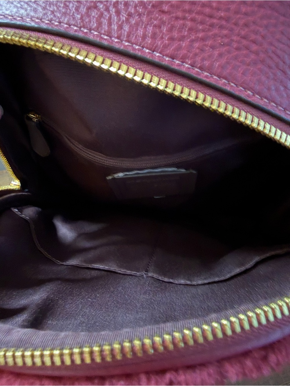 Coach Shearling Court Backpack - Picture 7 of 14